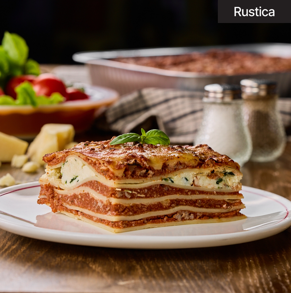 Rustica Launches New Beef Lasagna